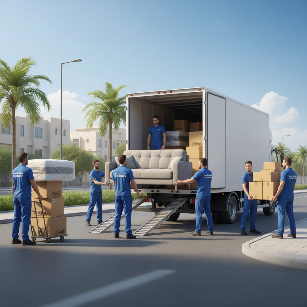 نقل الأثاث الثقيل والكبير